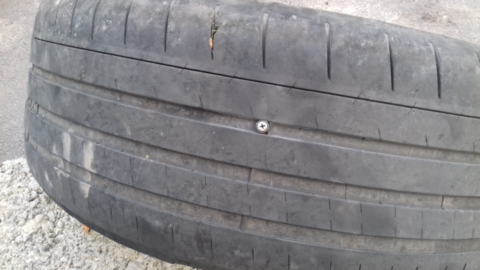 Розірвало балон Michelin Pilot SuperSport 3