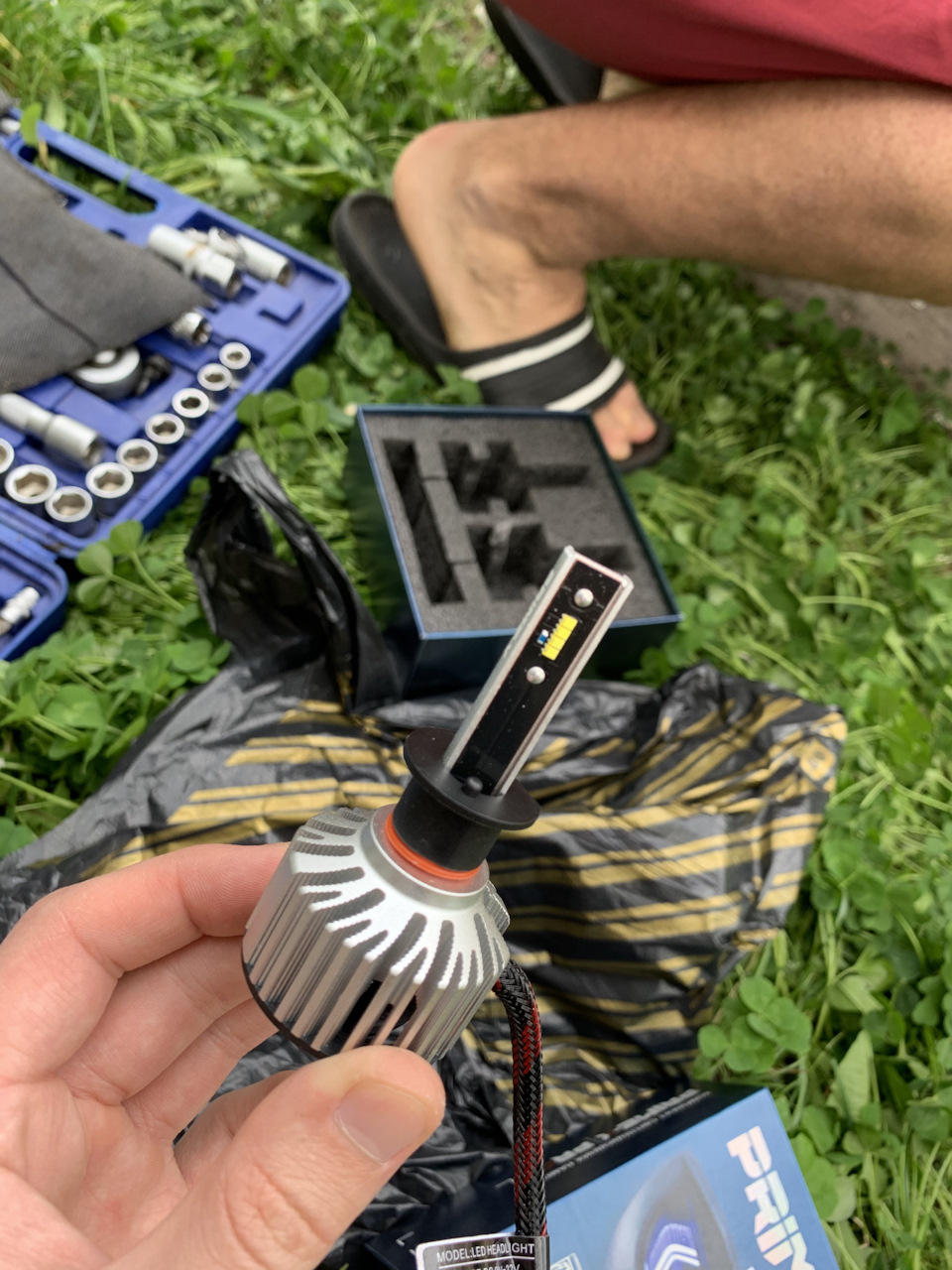 Заміна ламп на LED у ближньому 2