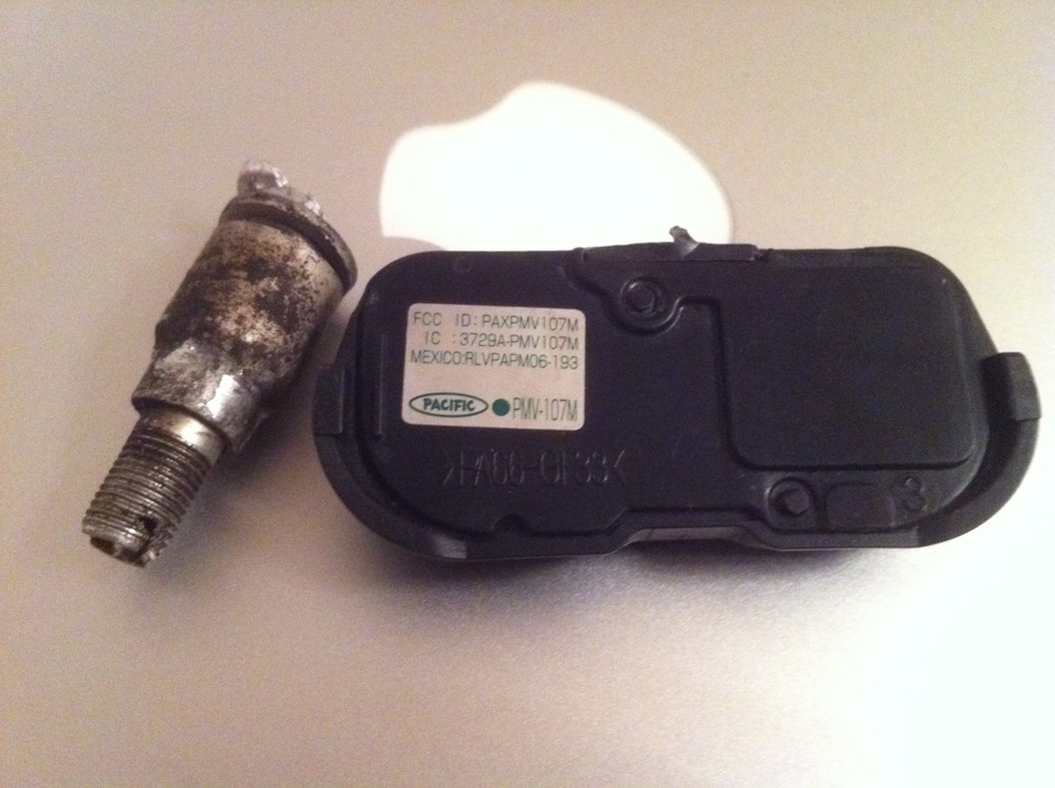 Проблемка з TPMS, а саме з датчиком. Чи обдурити? 2