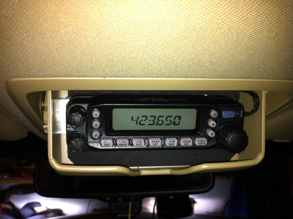 Установка VHF/UHF Yeasu 7800 5