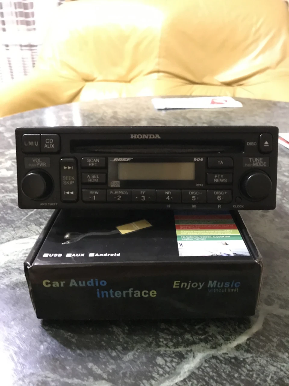 AUX/USB в штатну магнітолу BOSE. Частина 1