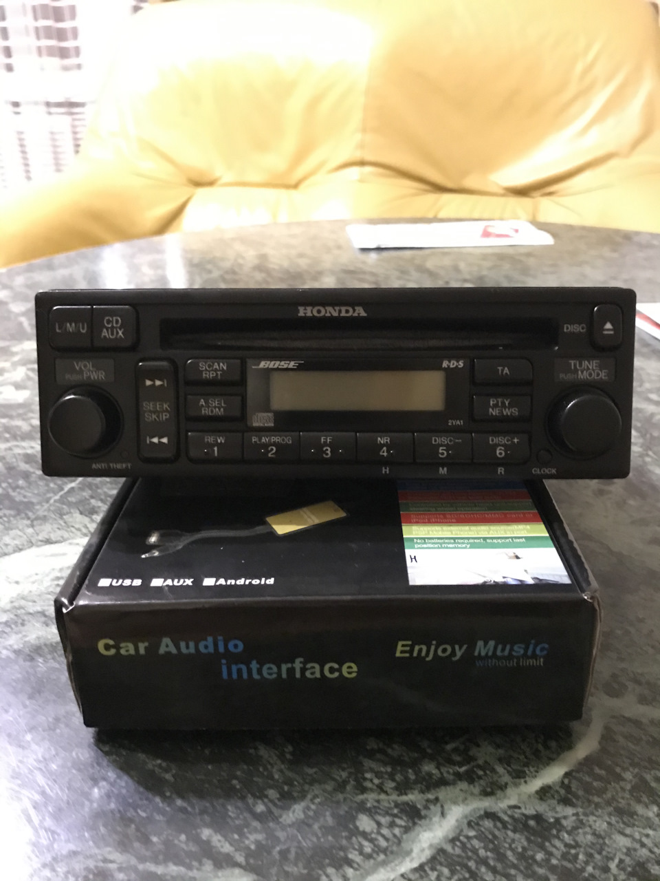 AUX/USB в штатну магнітолу BOSE. Частина 1 1