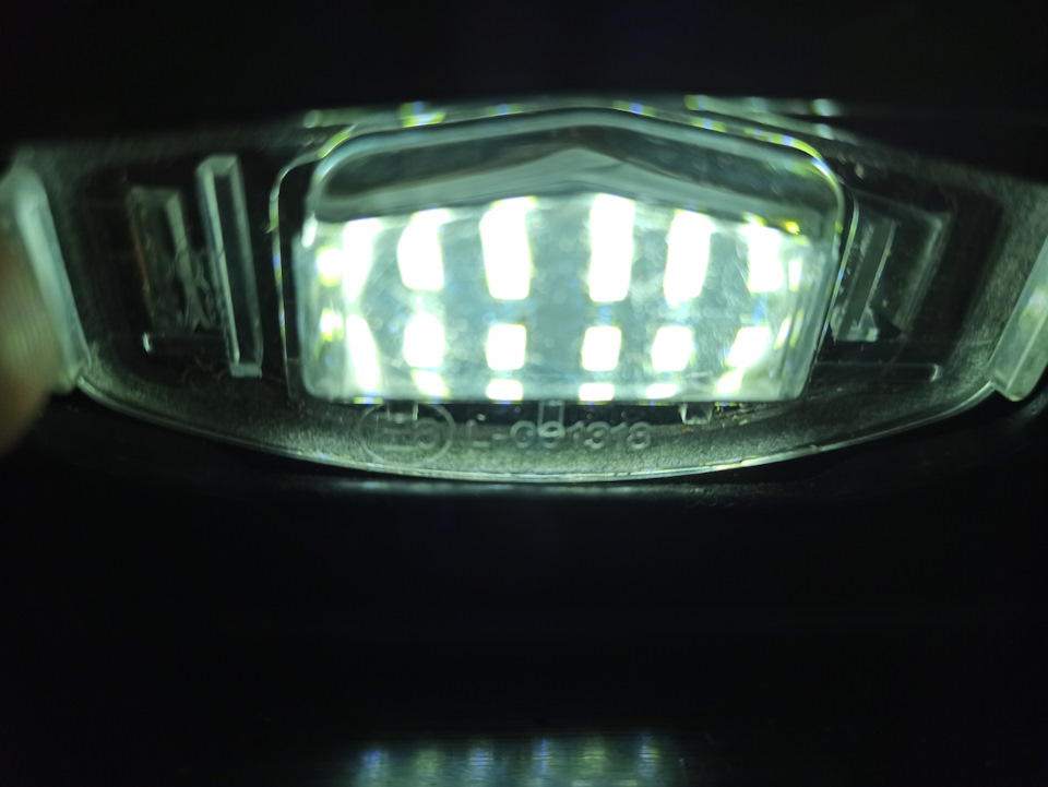 Led підсвічування номера 3