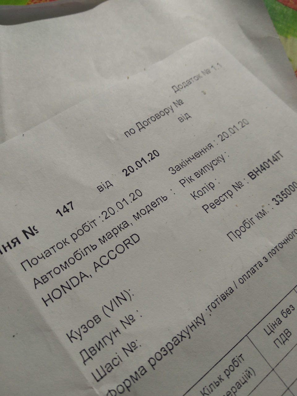 Первое СТО 1