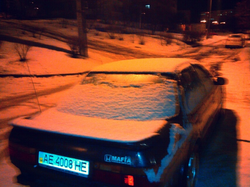Трохи присипало)) 2
