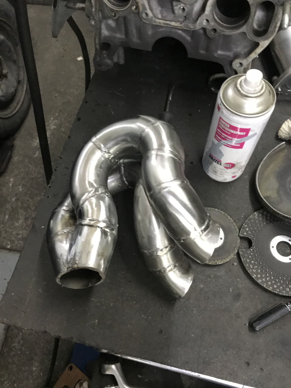 accord cc7 + Turbo H22 частина2 (колектор частина2/шпильки ARP) 3