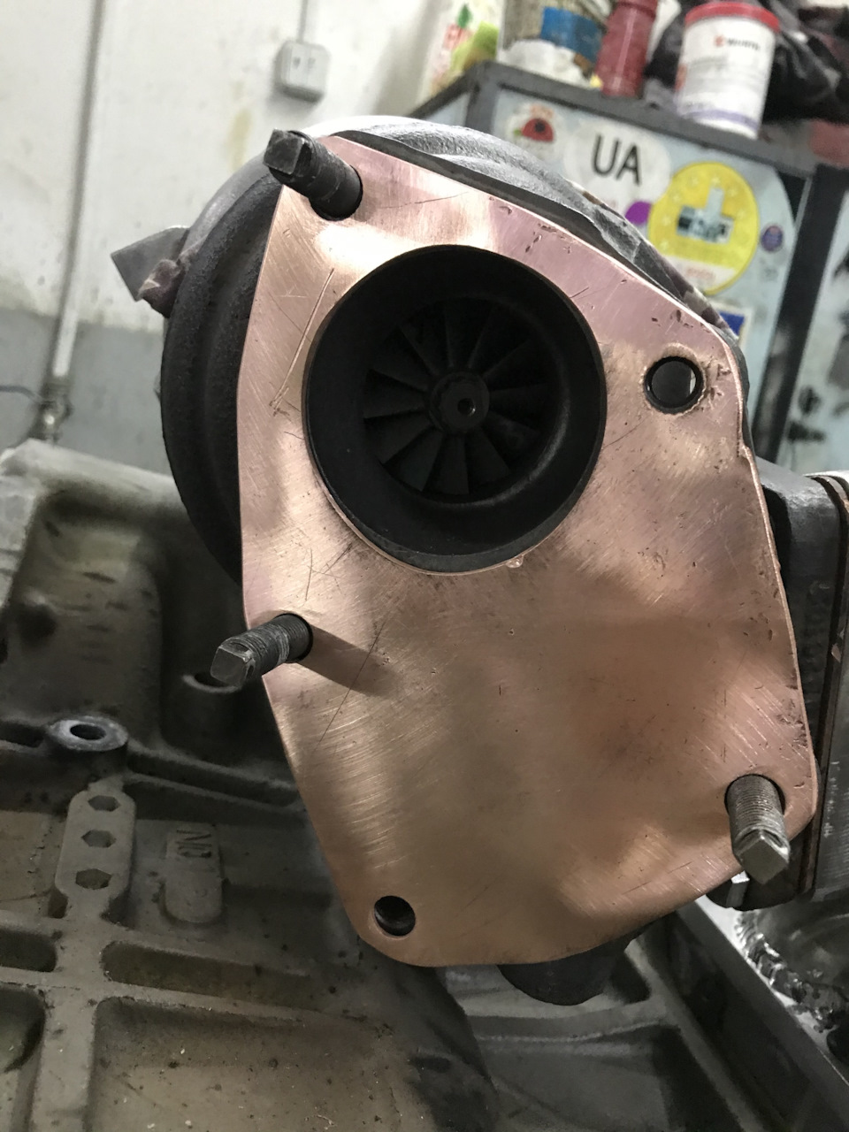 accord cc7 + Turbo H22 частина3 (колектор частина2/шатуни, вейстгейт) 3