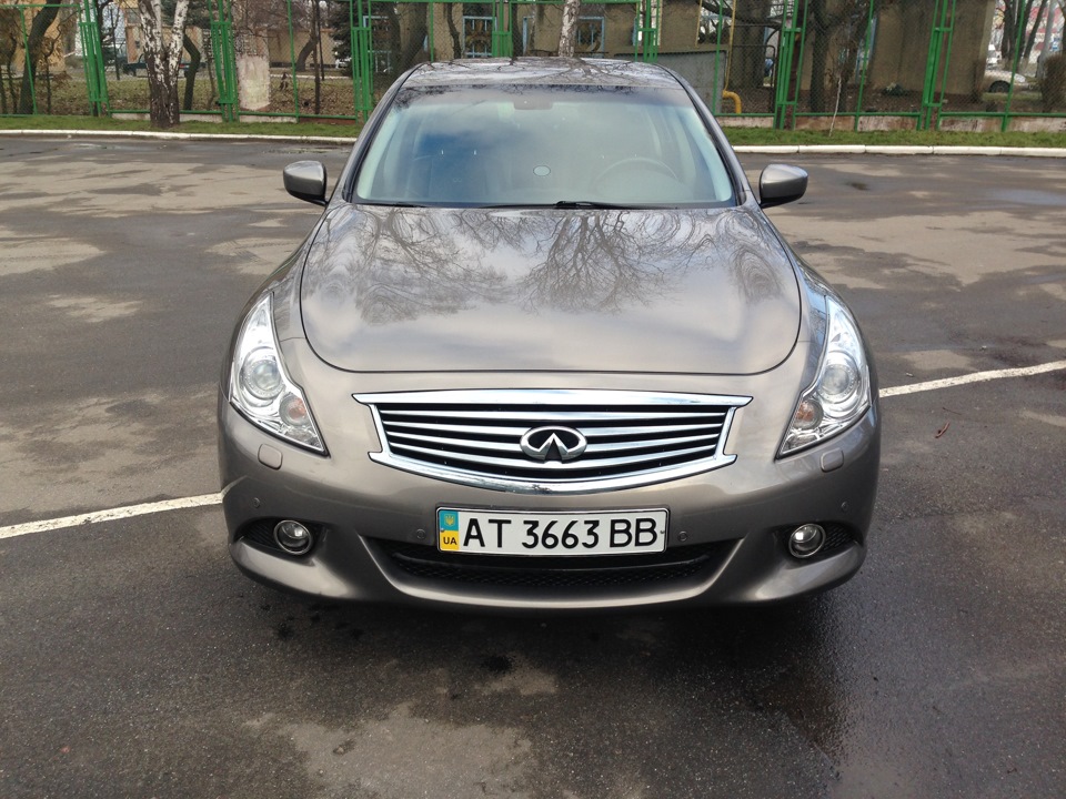 Моя нова іграшка Infiniti G25 1
