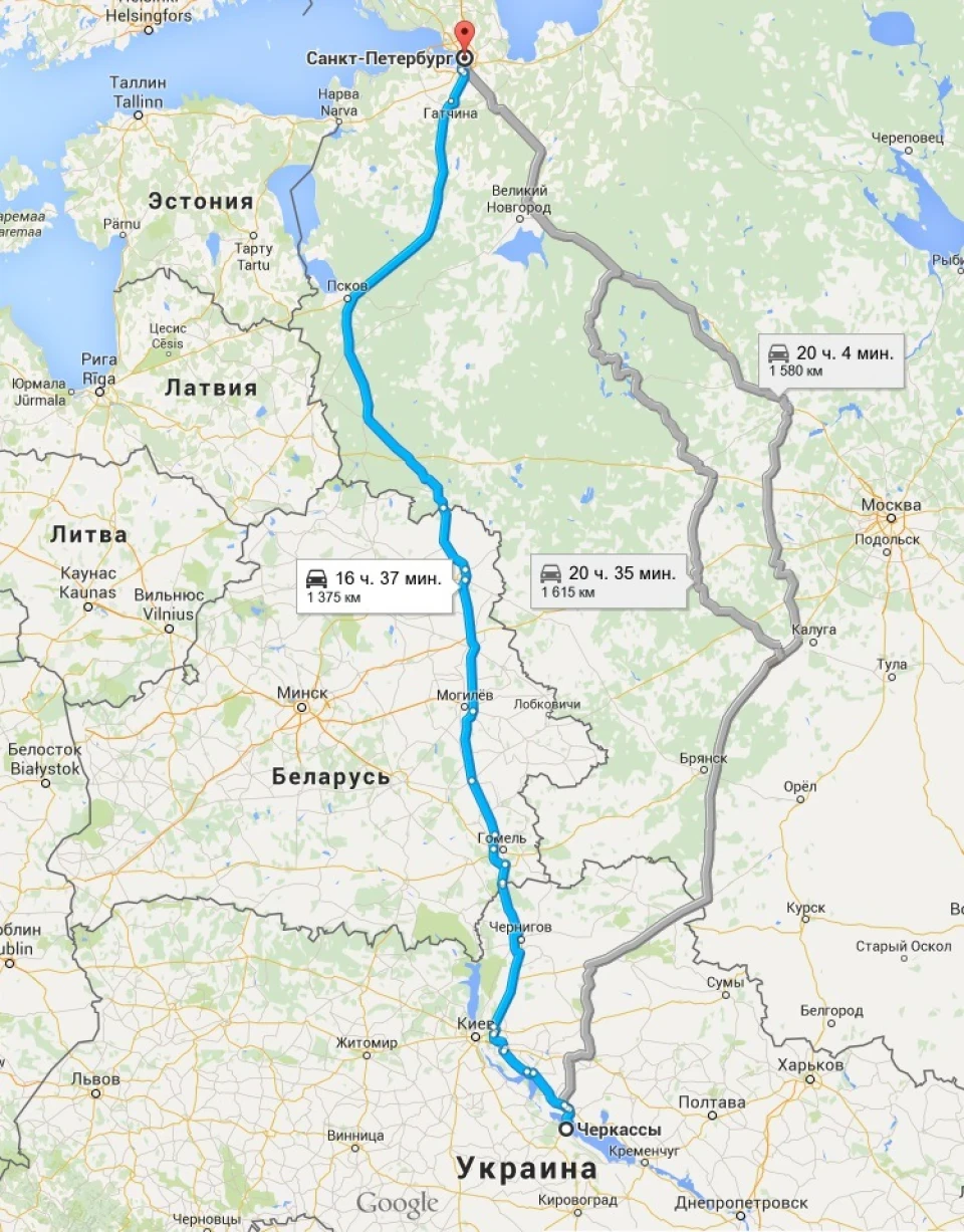 Поїздка до Пітера. Питання?