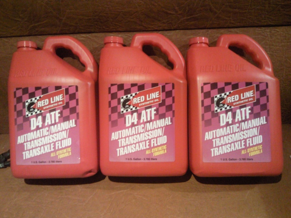 Red Line D4 Automatic Transmission Fluid Жижа в автомат-))) 1
