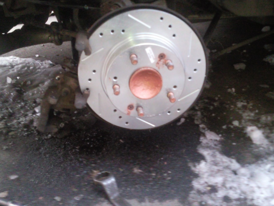 Задні гальмівні диски та колодки PowerStop Читати всім багато нового-) 5