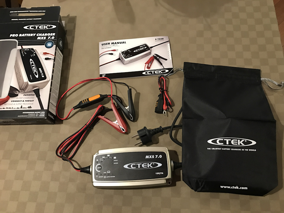 Інтелектуальний зарядний пристрій CTEK MXS 7.0 з режимом десульфатації 2