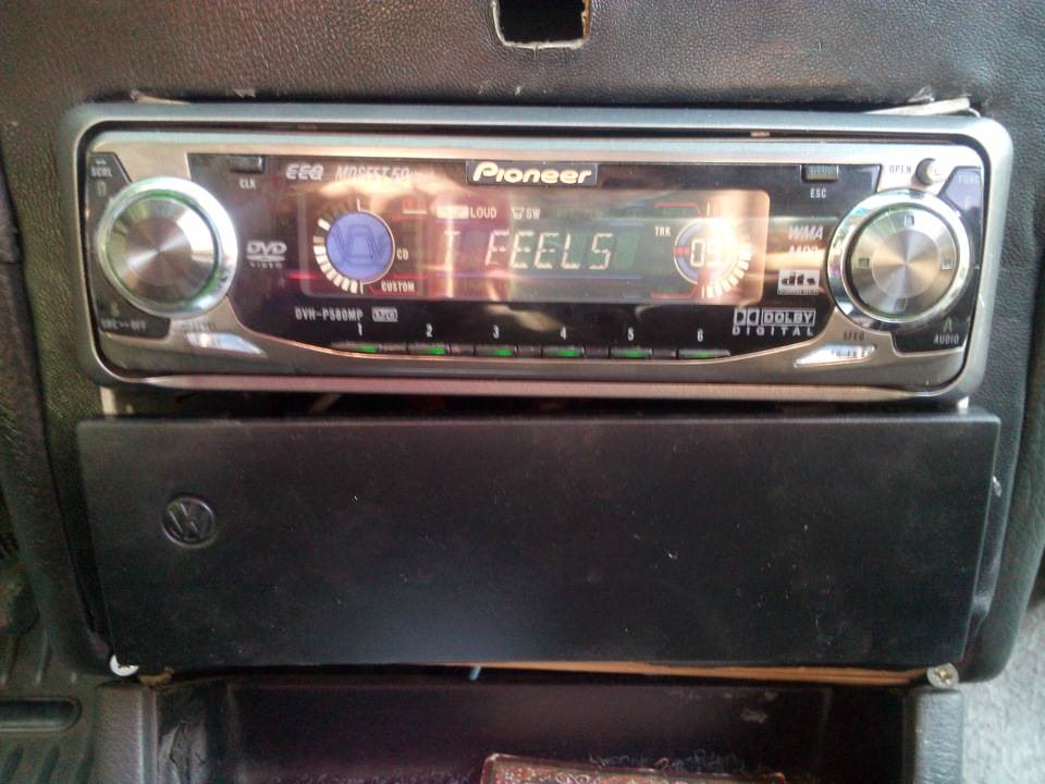 Заміна Pioneer DEH-1630R на Pioneer DVH-P580MP 2