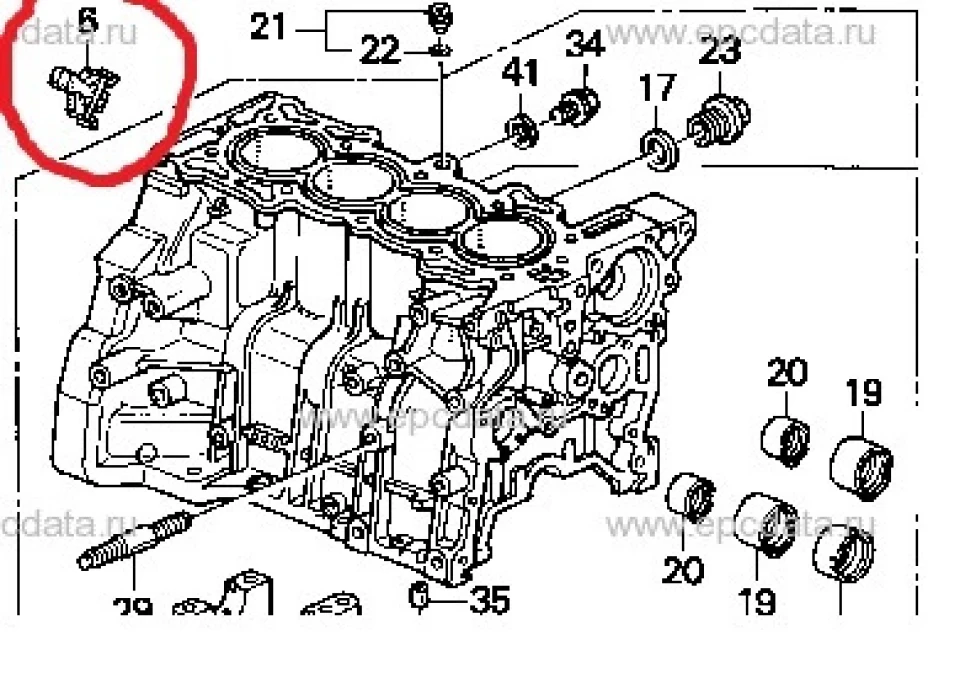 Шукаю заглушку в блок 11109-PK2-010