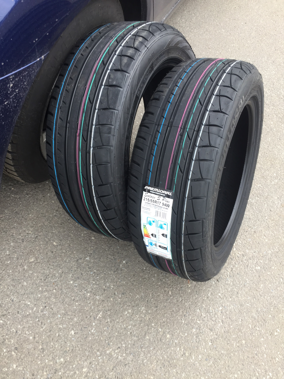 Нова літня гума premirri solazo S plus 215/55 R17 індекс 94w (640 навантаження /240 км) 5
