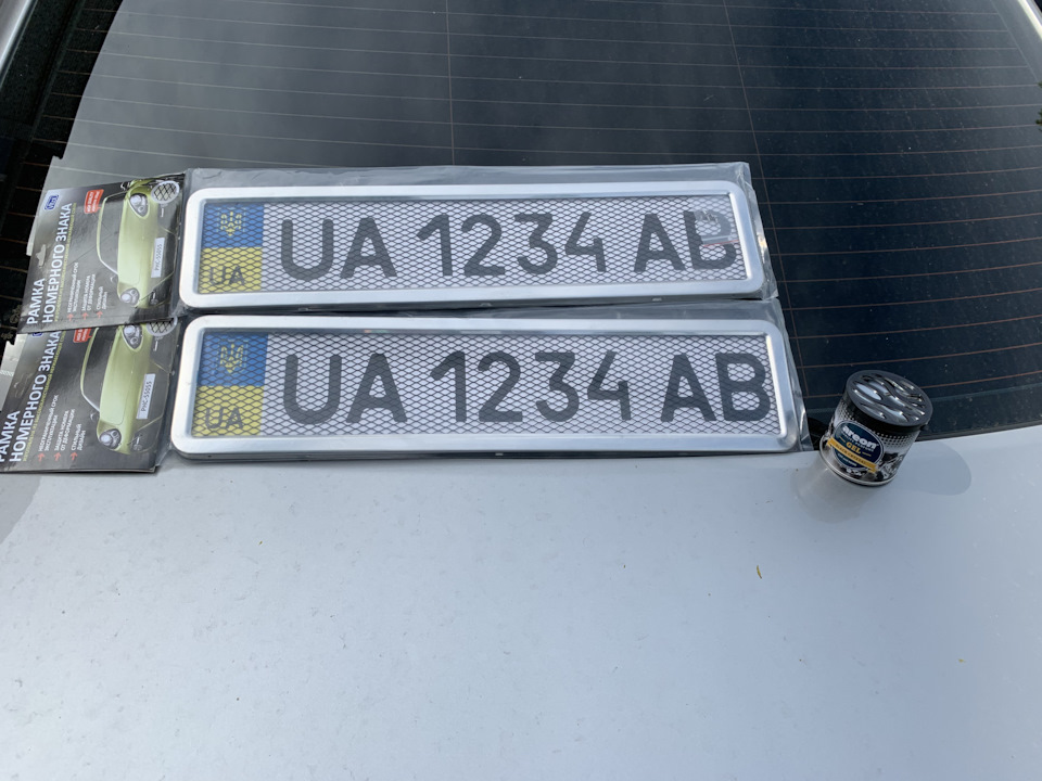 Нові номери єврозразка) та Ревізія ГБО 4