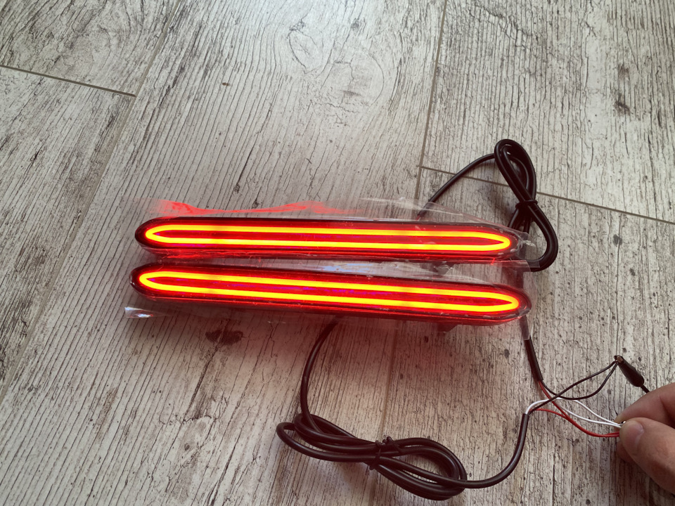 Led катафоти в задній бампер💡 1