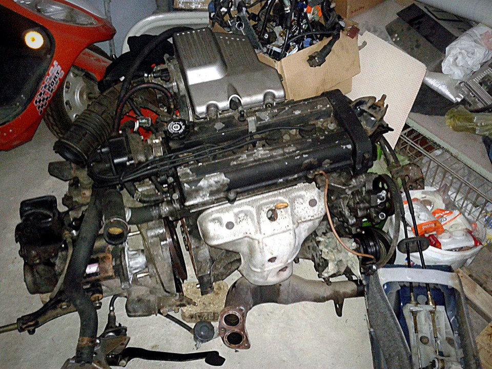 Замінити двигун B20Z 150hp & механічну коробку передач 4wd SBXM 1