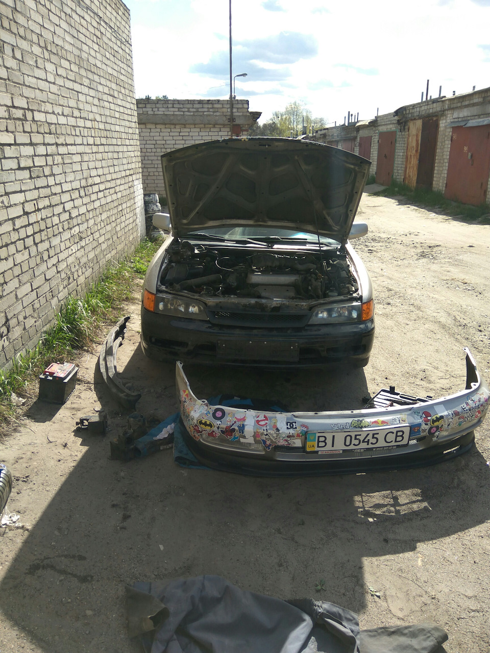 Заміна переднього бампера l 3
