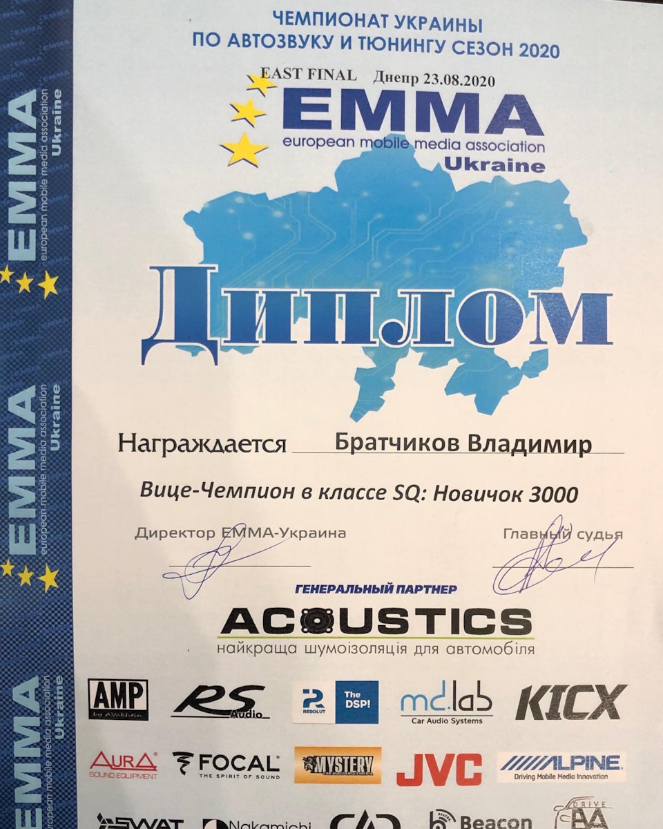 Піст перемоги! EAST FINAL ЕММА-Україна (віце-чемпіон 'Новачок SQ') 5