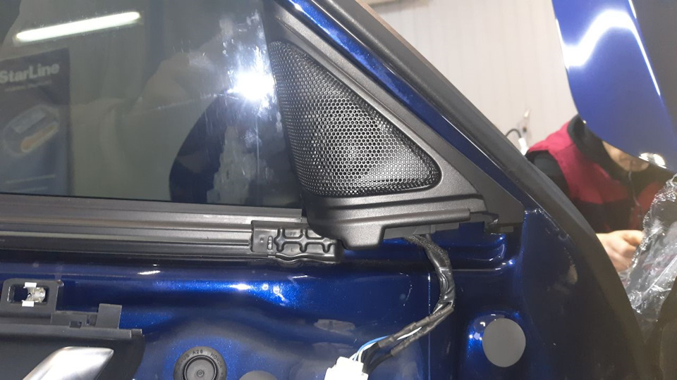 Установка легкого SQ в Honda Accord 10 LX 1