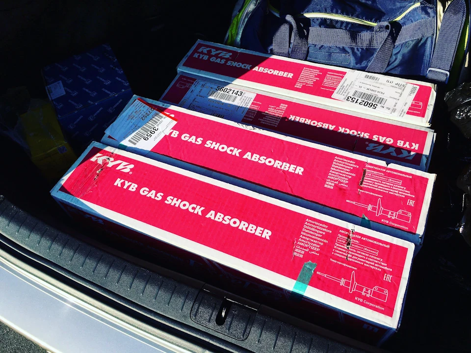 KYB на Accord 8