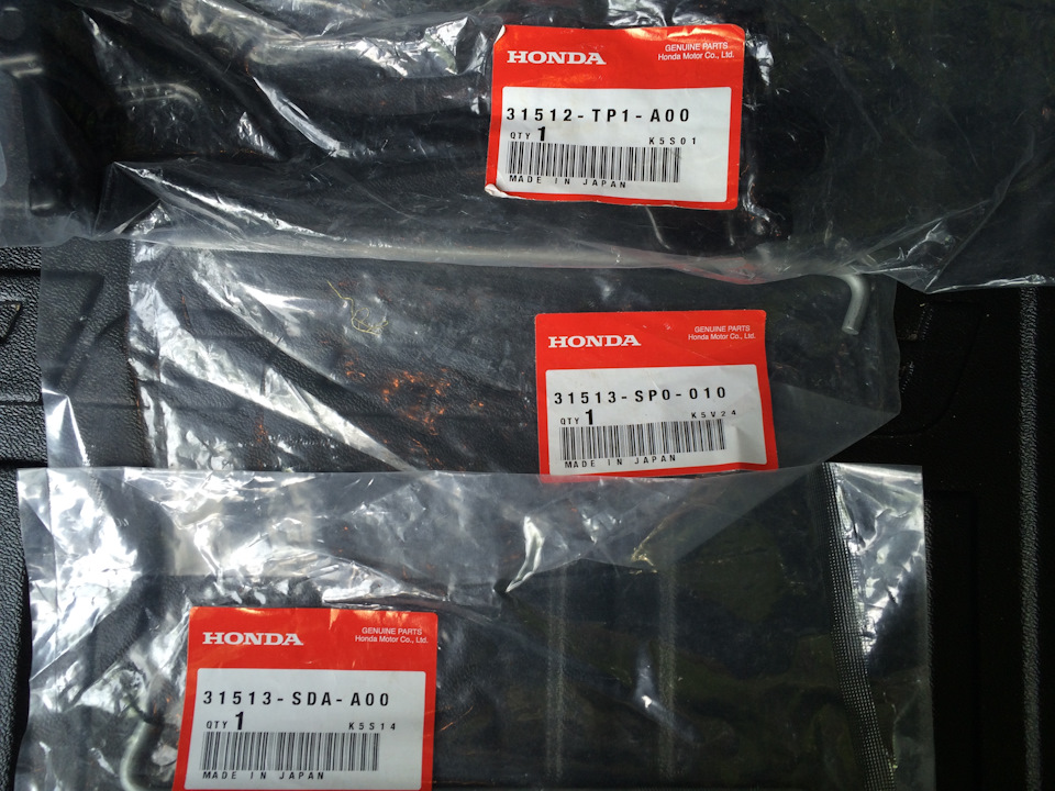 Новий короб акумулятора OEM Honda Access + нова батарея 3
