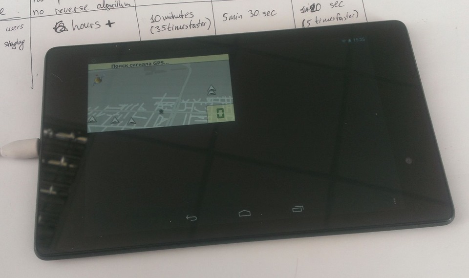 навігація iGO для планшета Nexus7 gen2 FullHD 1