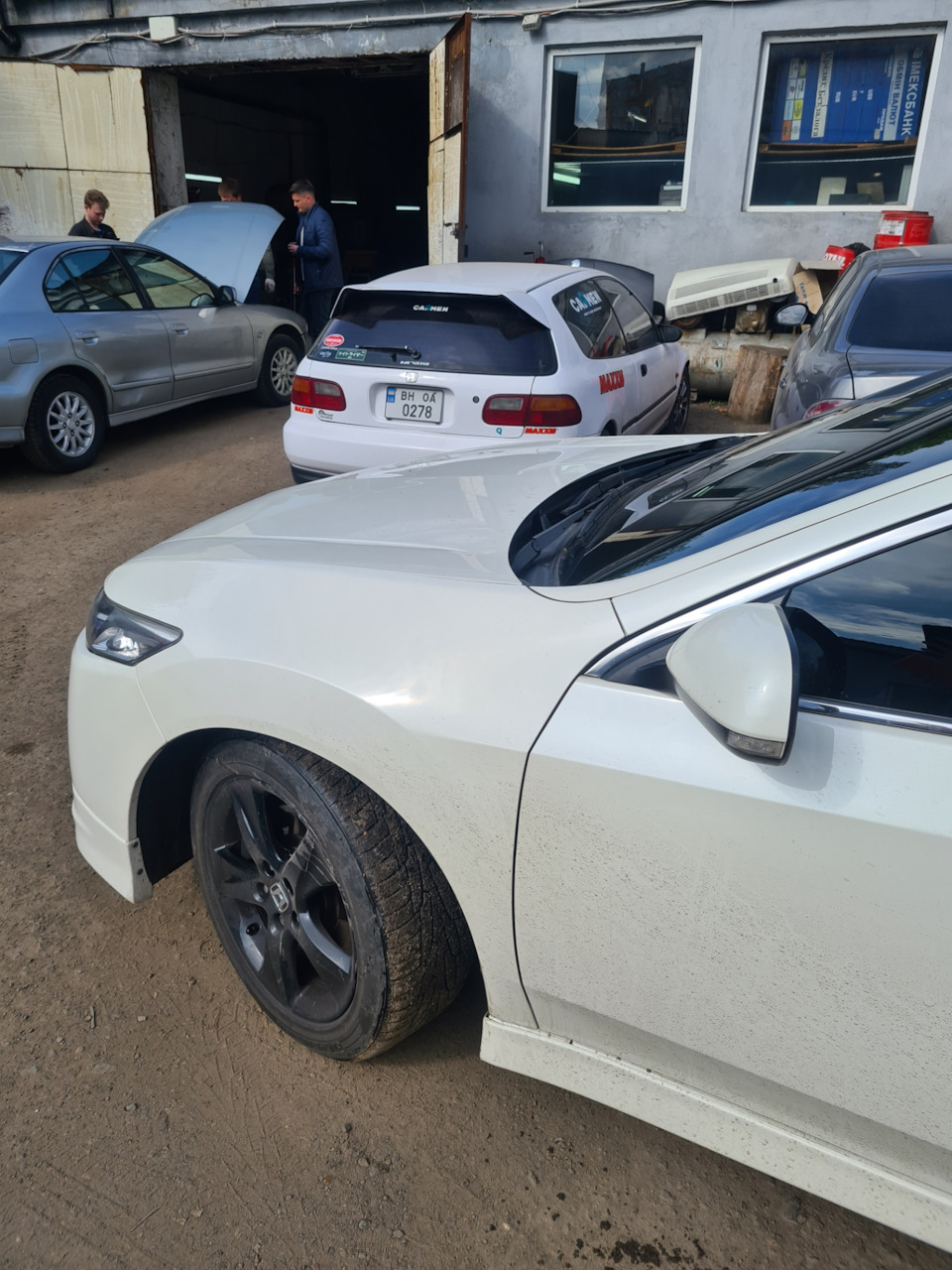 Заміна шестерні VTC і паровозом розподільного валу.Accord 2.4 2011 3