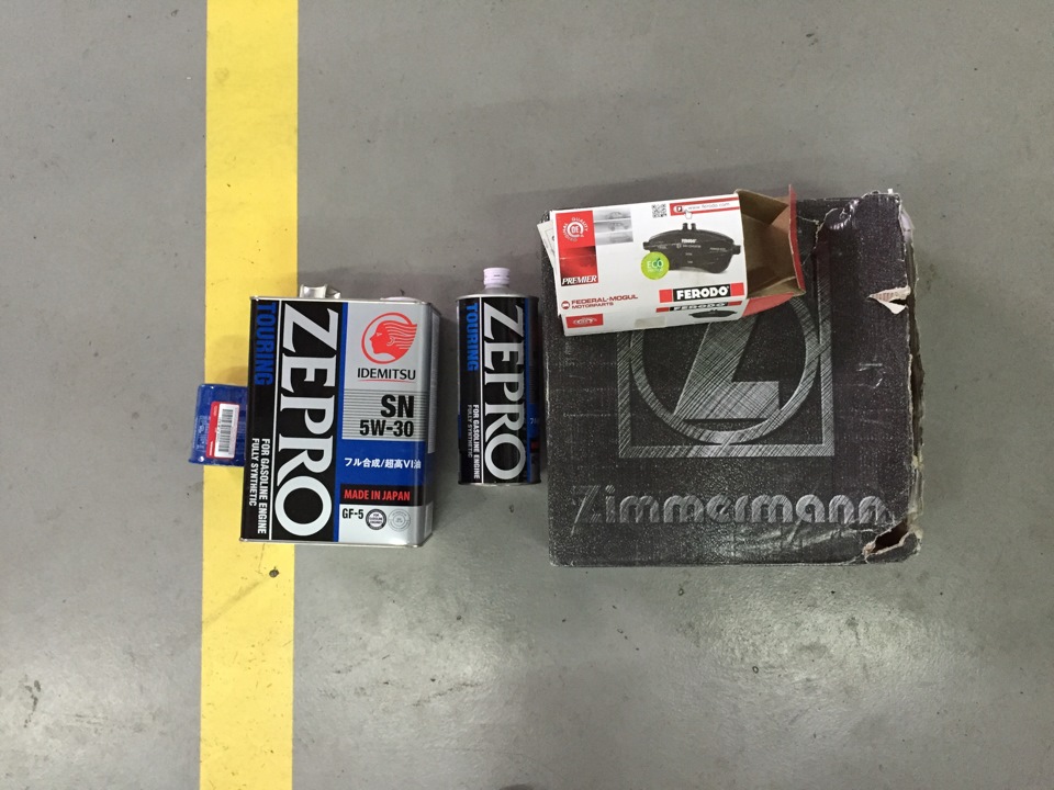 Заміна розхідників (otto zimmermann, feredo, idemitsu, honda oil filter) 1