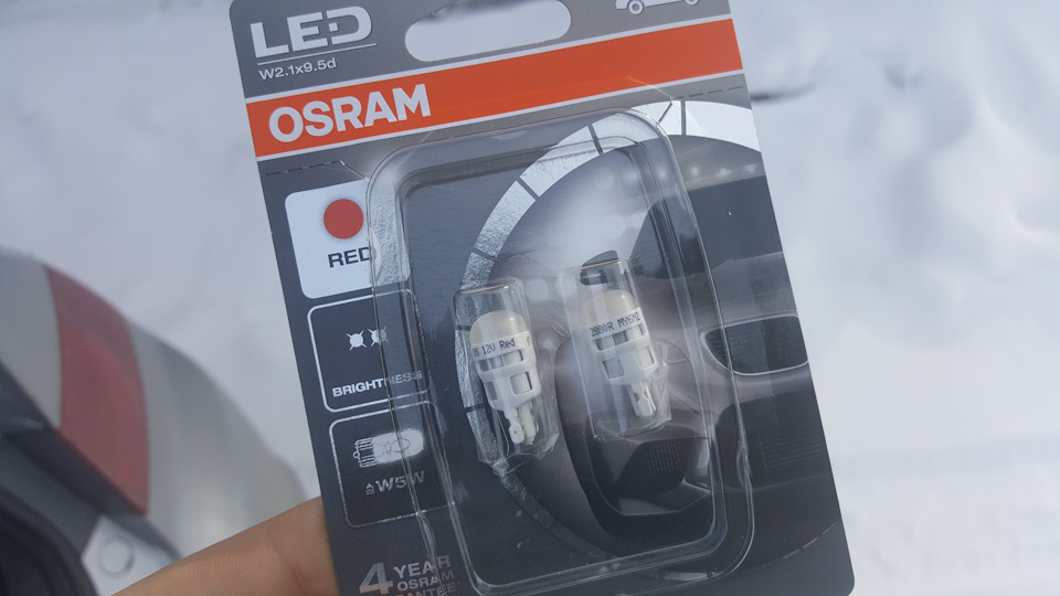 Симетрія та LED Osram та Zax Акорду в зад))) 1
