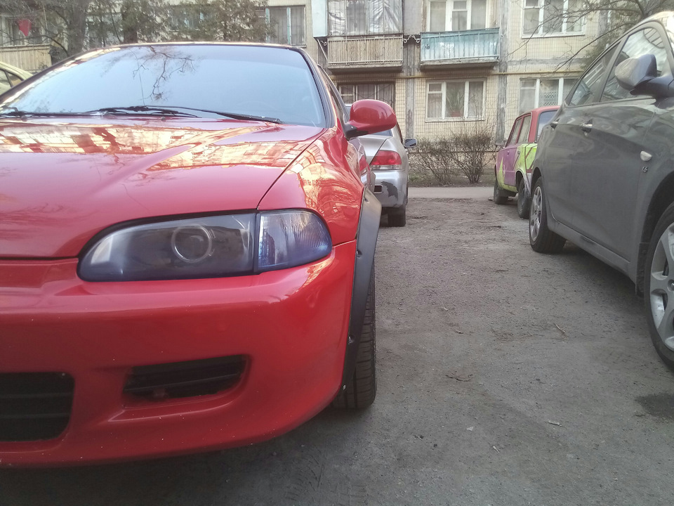 Поставив фендера 4