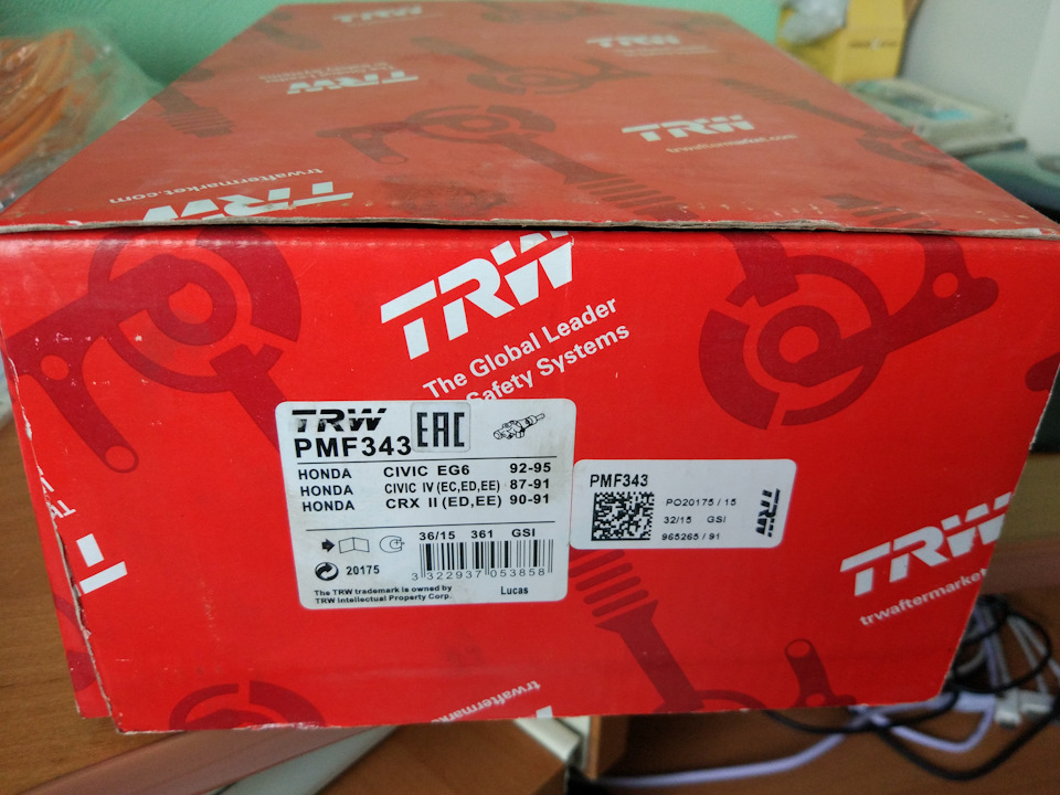 Заміна ГТЦ (TRW PMF343) та прокачування гальмівної системи (Bosch DOT4) 2