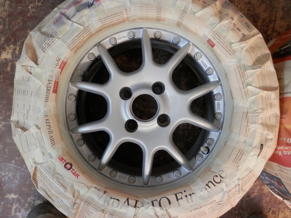 пофарбував диски 4