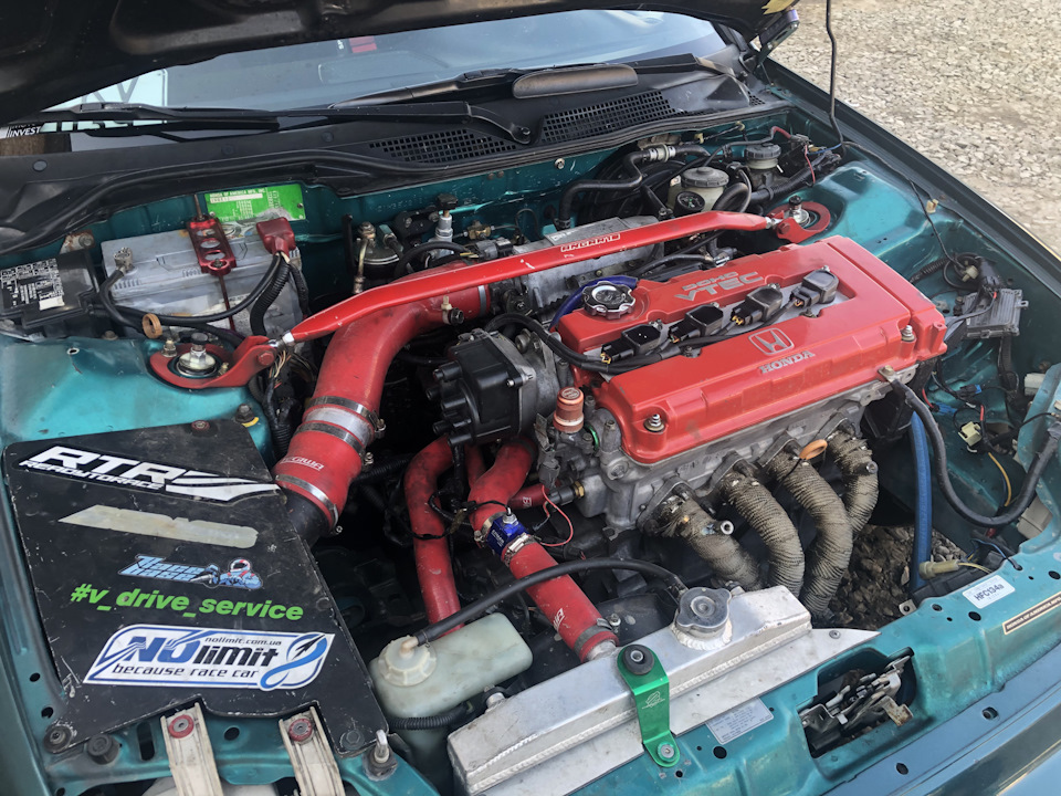 Обкатка та налаштування b20/b16 vtec 1