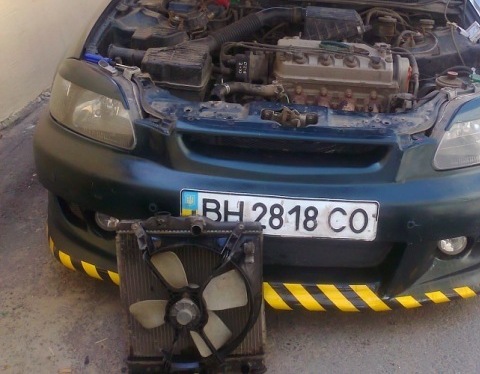 Брутальний ремонт радіатора... 2