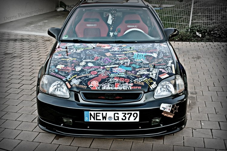 Продам поліуретанове обважування (губи) і грати на Honda Civic 96-98г 5