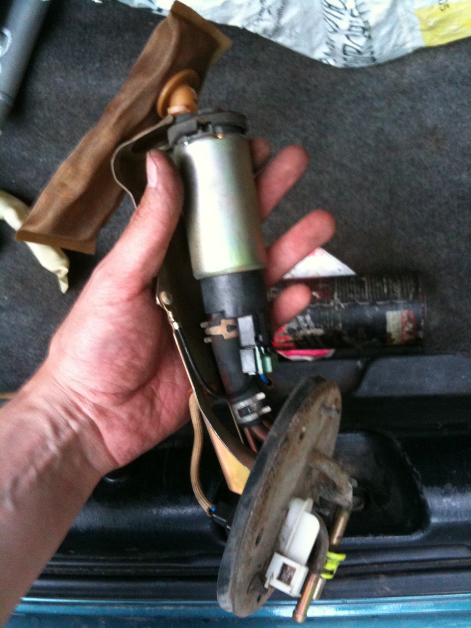 Заміна бензонасосу Honda Civic D16 ;) 4