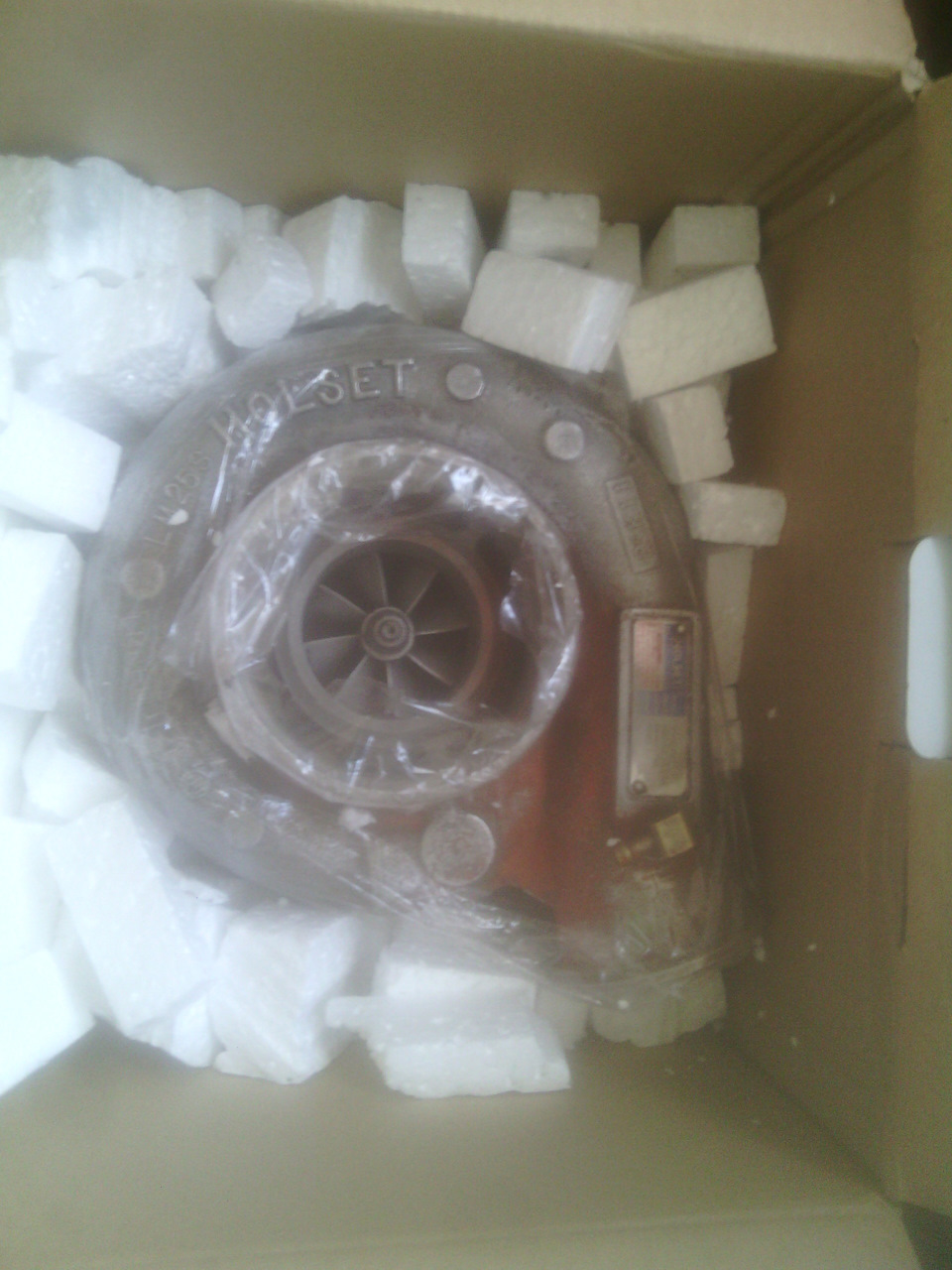 Нова стара турбінка HOLSET hx35w twin scroll 1