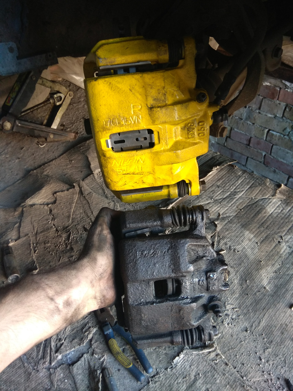 Підготовка до налаштування.( Гальма, форси, насос AEM320 .) 5