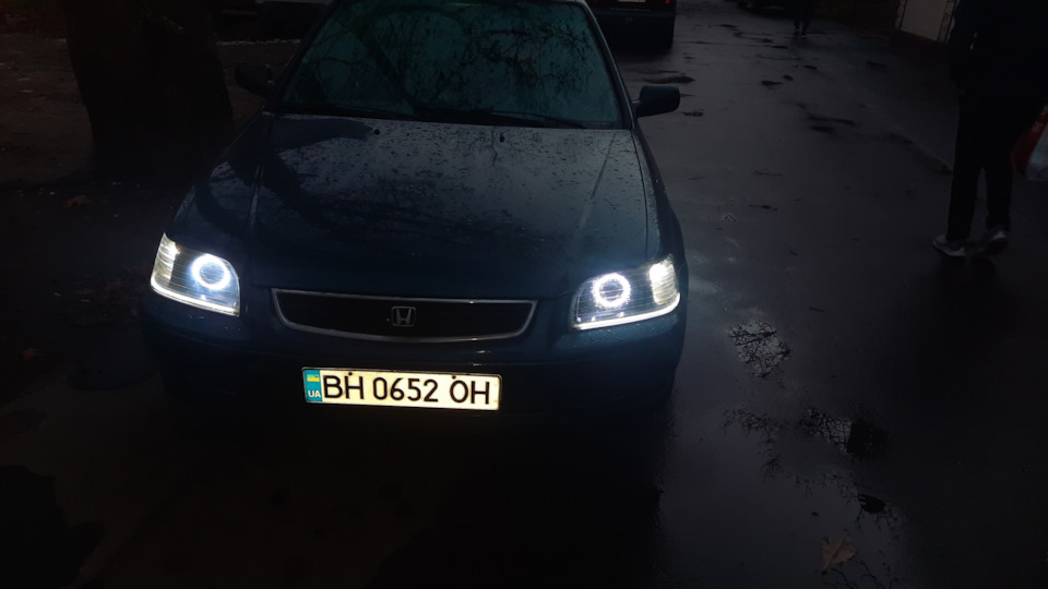 Фари тюнінг своїми руками. Led. Габарити та ангельські очі 1