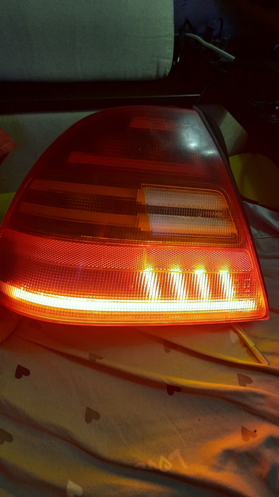 Ліхтарі, тюнінг, led, honda civic fastback 2