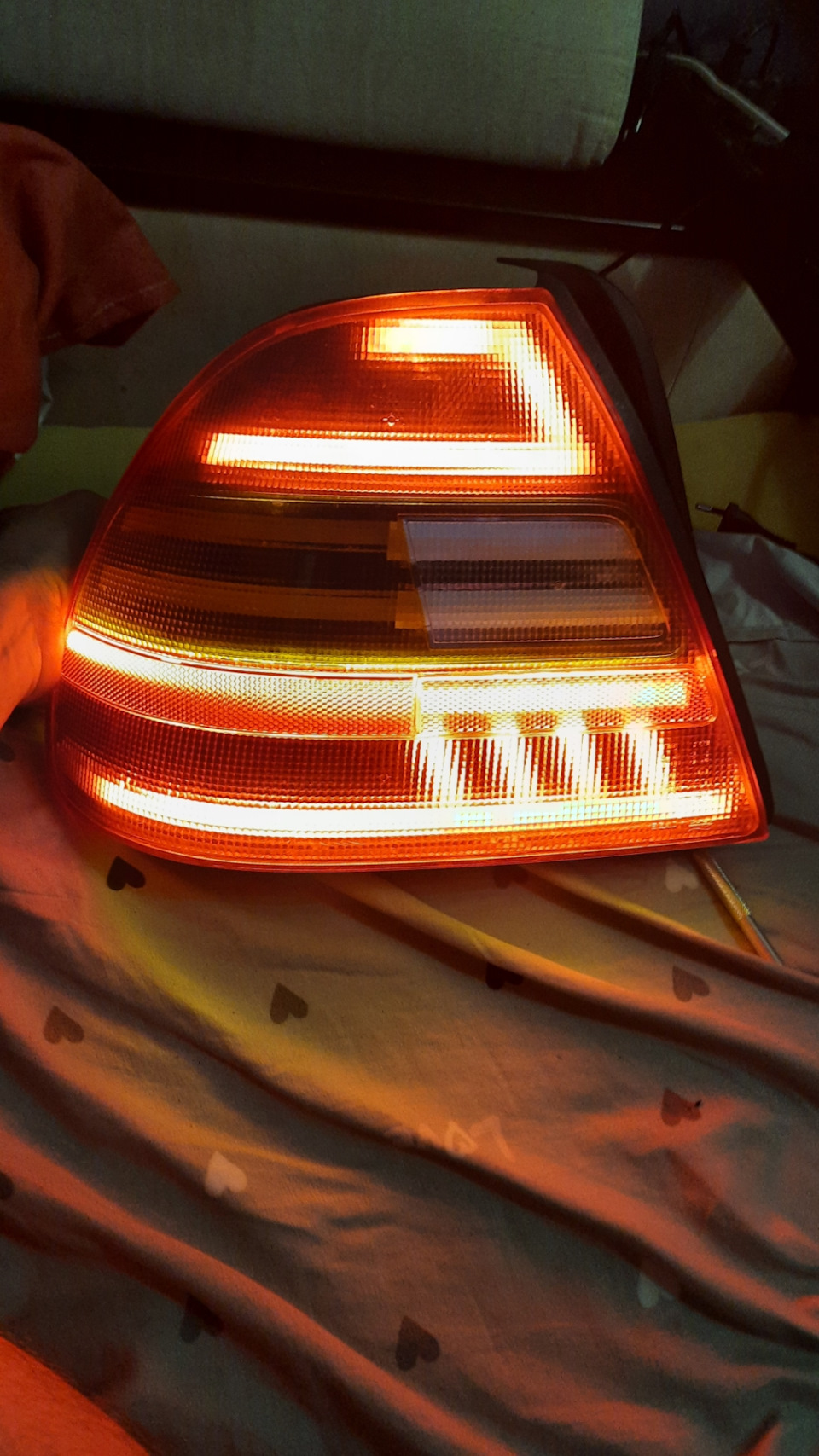 Ліхтарі, тюнінг, led, honda civic fastback 3