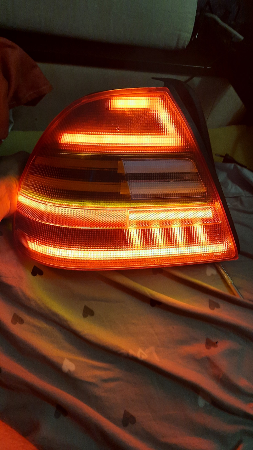 Ліхтарі, тюнінг, led, honda civic fastback 1