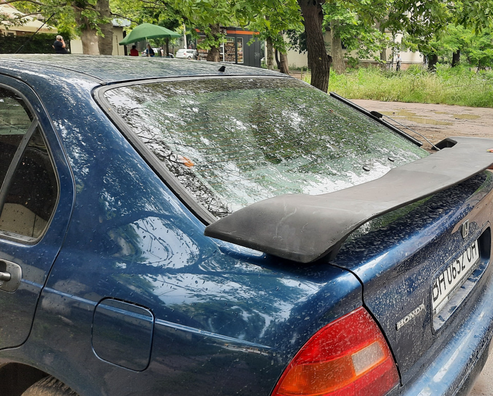 Спойлер honda civic ma 1