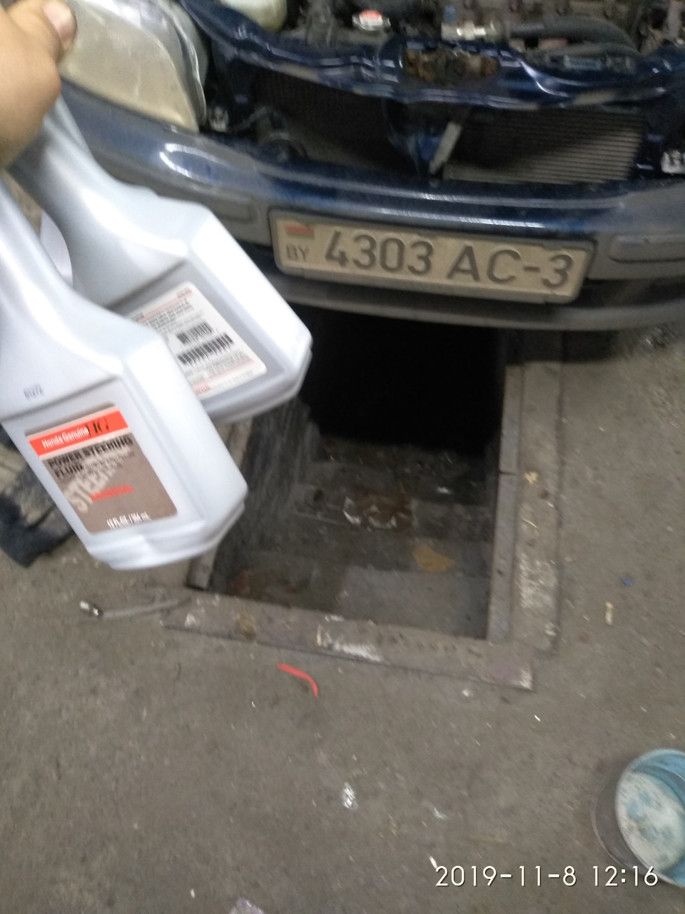 Заміна масел в кпп і гур 3