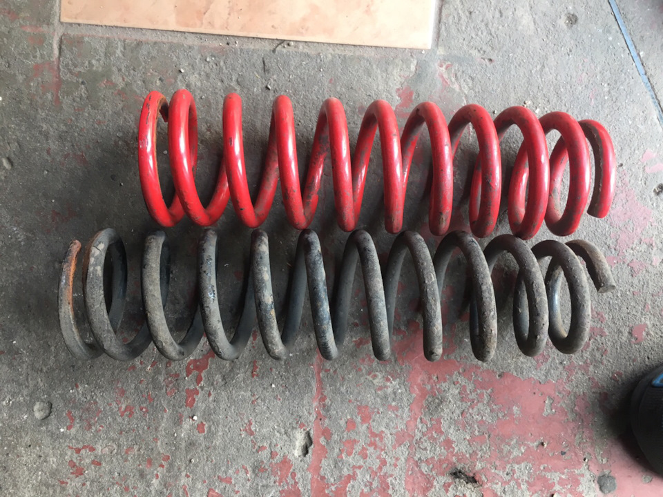 12. Пружини MTS technik + розпірка VTI OEM 1