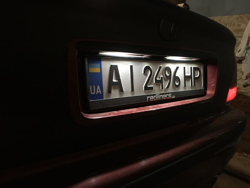 39. LED Philips частина 3. Підсвічування номера та салону 4