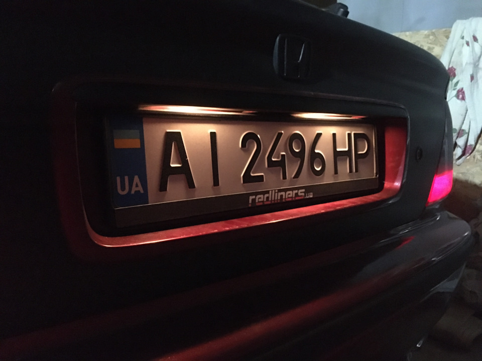 39. LED Philips частина 3. Підсвічування номера та салону 3