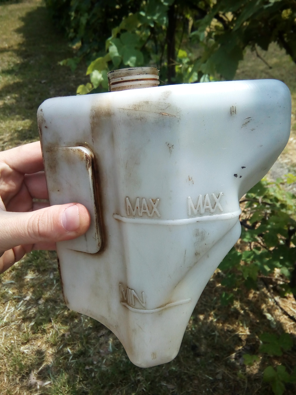 Хондрит на газу та чистка розширювального бачка. 5